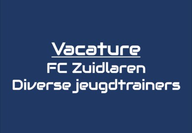Vacature: FC Zuidlaren zoekt diverse jeugdtrainers