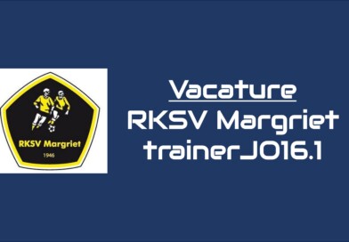 Vacature: RKSV Margriet zoekt trainer JO16.1