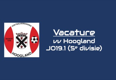 Vacature: vv Hoogland zoekt trainer JO19.1