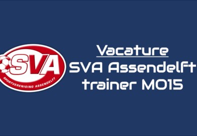 Vacature: SVA Assendelft zoekt trainer MO15.1